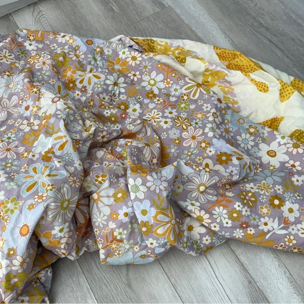 Urban Outfitters Duvet Cover amaya floral Orange Purple (twin XL) boho tapestry